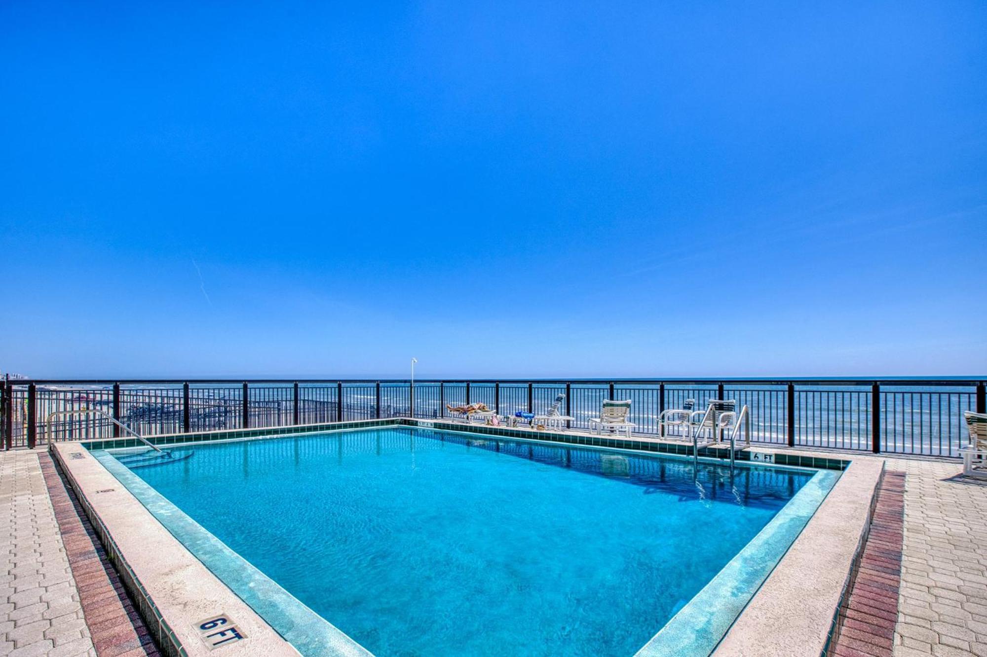 Ocean View With A Beachfront Pool At Ocean Trillium Condo ~ 403 New Smyrna Beach Ngoại thất bức ảnh